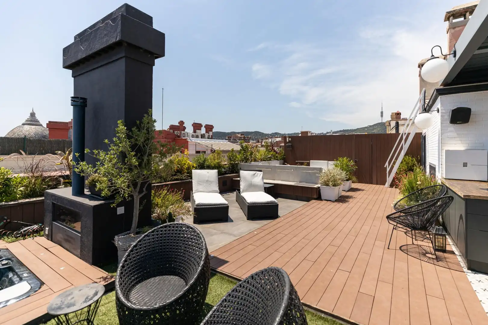 Terraza de Ático en venta en Barcelona con Aire acondicionado, Calefacción y Parquet