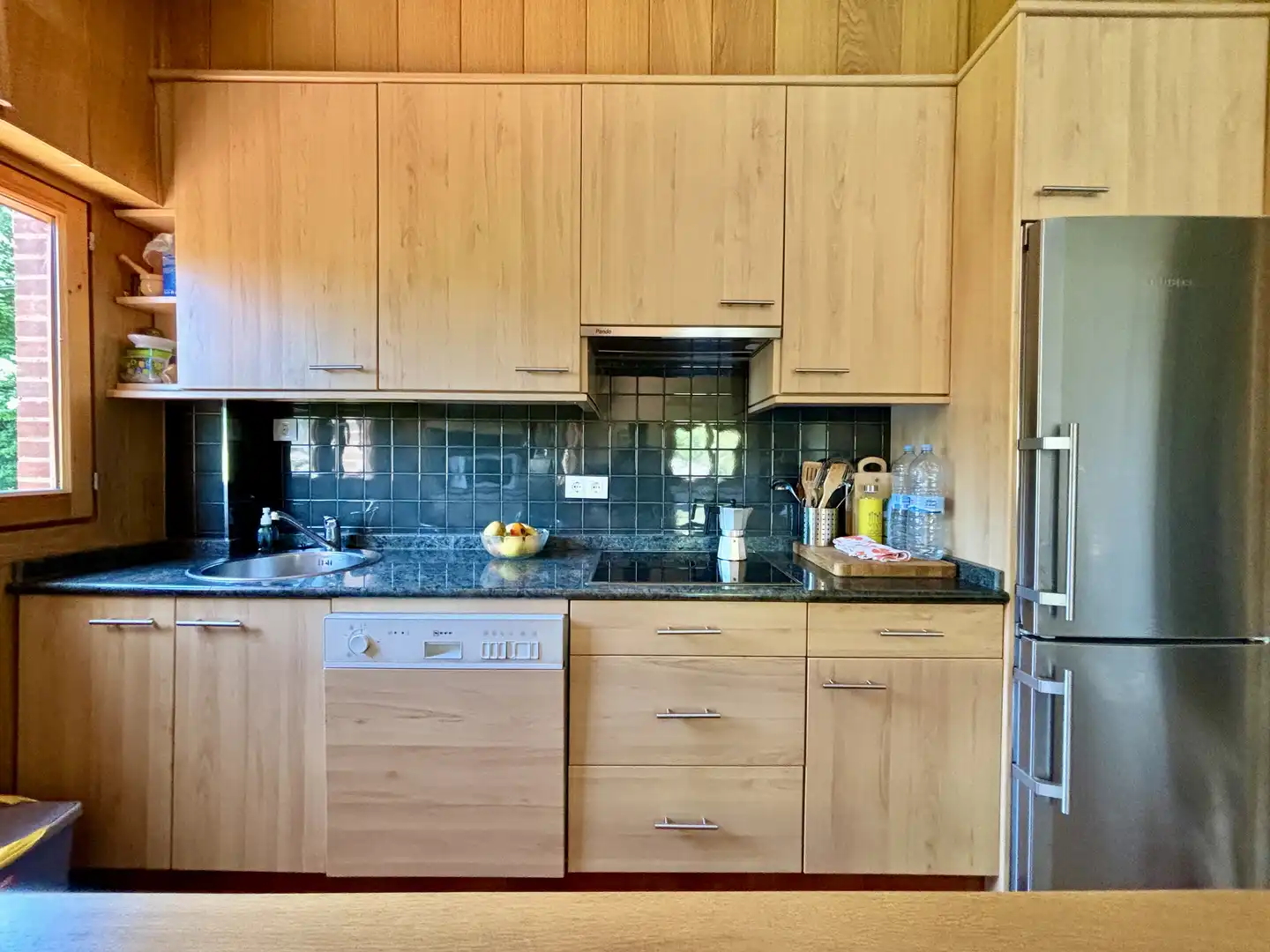 Kitchen of Flat for rent to own in Ortigosa de Cameros  with Heating, Furnished and Balcony