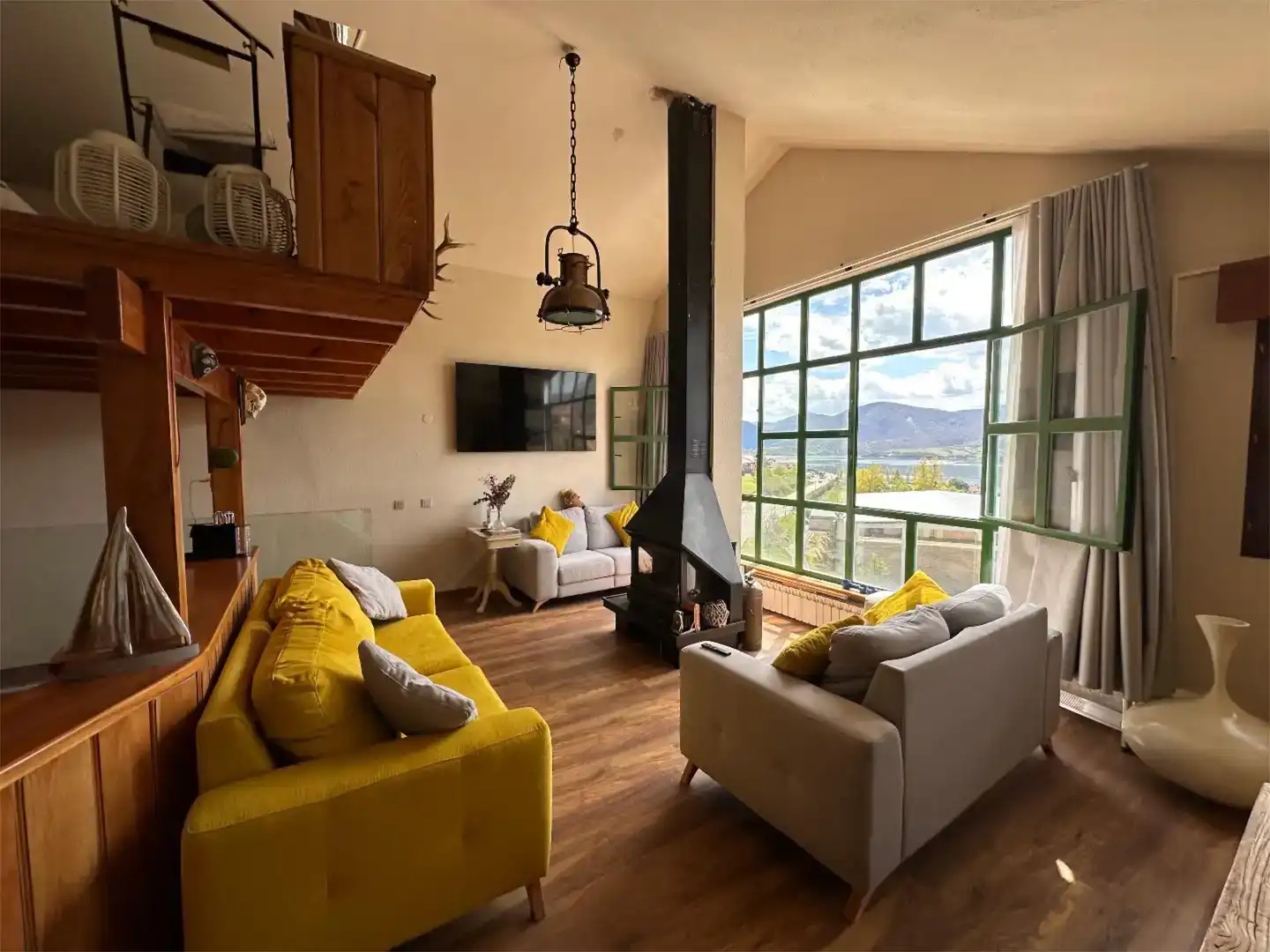 Sala de estar de Piso en venta en Riaño con Trastero y Amueblado