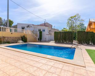 Swimming pool of House or chalet for sale in Blanca  with Air Conditioner, Terrace and Swimming Pool