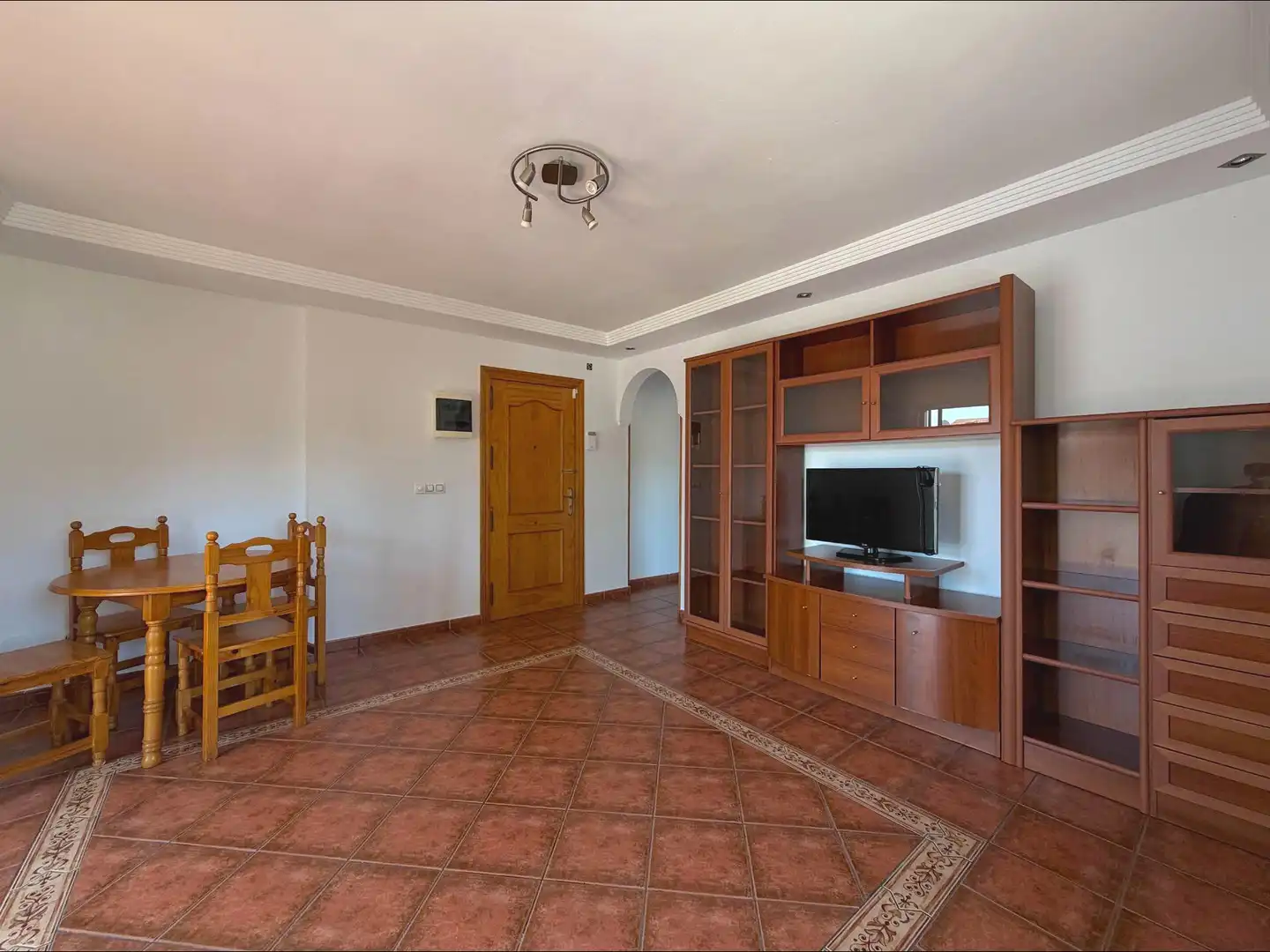 Sala de estar de Apartamento en venta en Mijas con Aire acondicionado, Jardín privado y Terraza