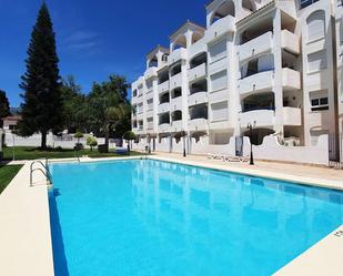 Swimming pool of Flat for sale in Benalmádena  with Furnished, Oven and Washing machine