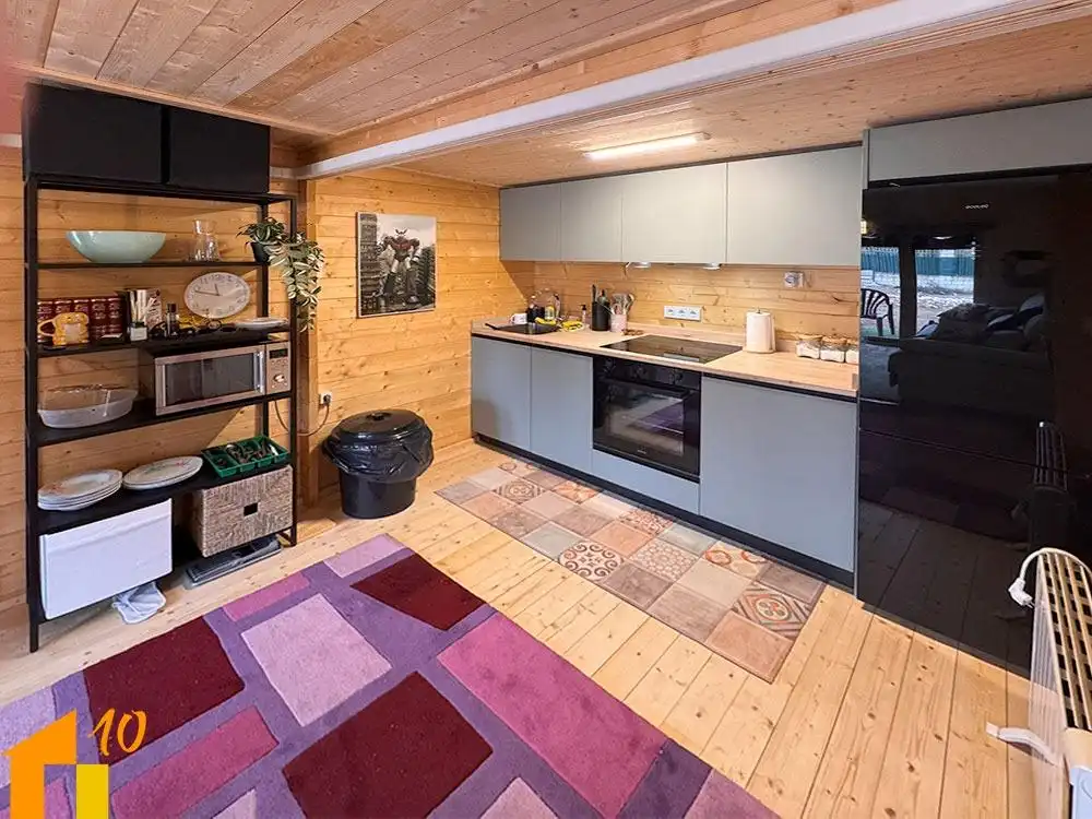 Cocina de Casa o chalet en venta en Lerma con Calefacción, Jardín privado y Jacuzzi