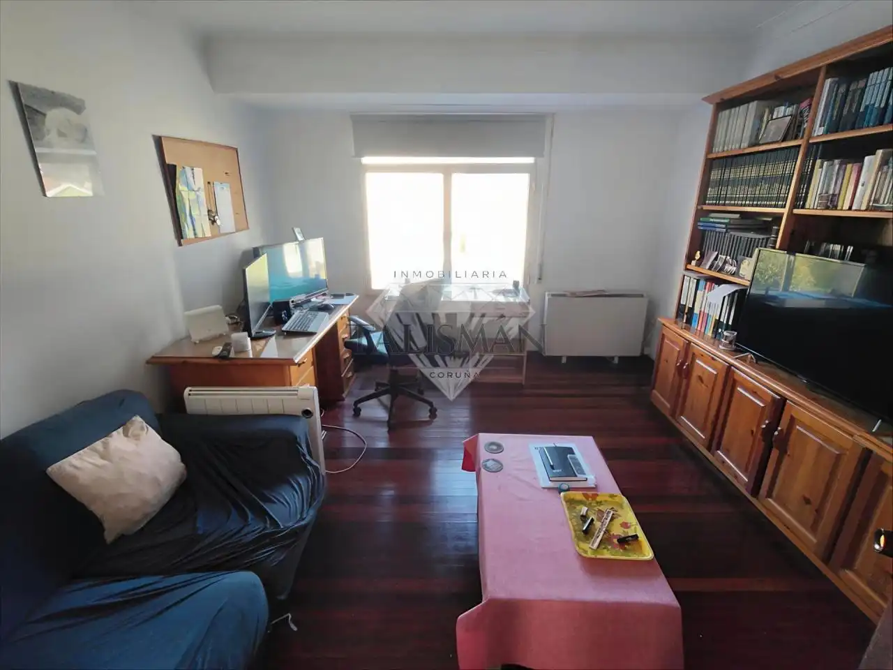 Bedroom of Flat for sale in Cariño  with Heating, Terrace and Furnished