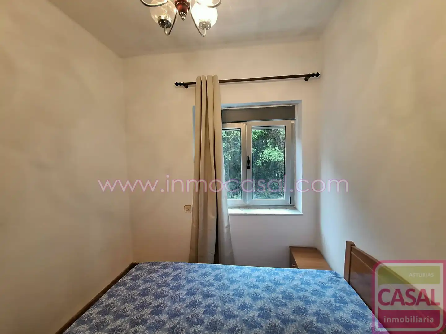 Bedroom of Flat for rent in Mieres (Asturias)  with Heating, Terrace and Furnished