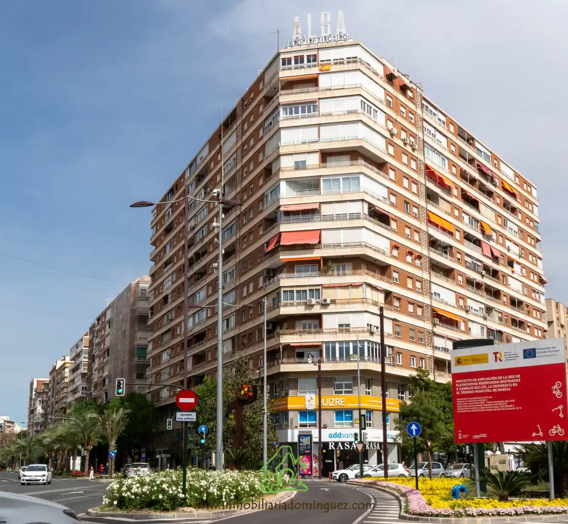 Exterior view of Flat for sale in  Murcia Capital  with Air Conditioner, Furnished and Oven