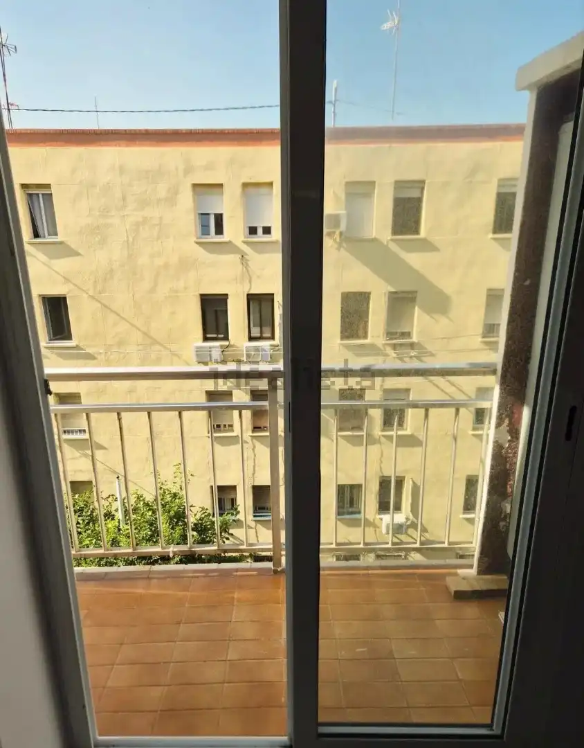 Balcony of Flat for rent in Valencia  with Air Conditioner, Heating and Furnished