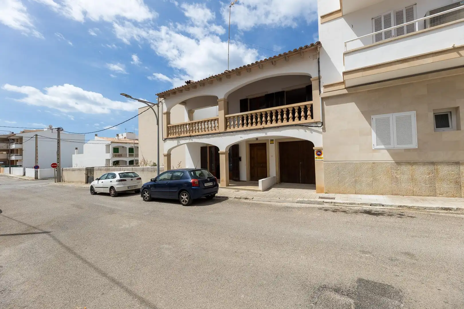 Vista exterior de Casa o chalet en venta en Ses Salines con Terraza y Piscina