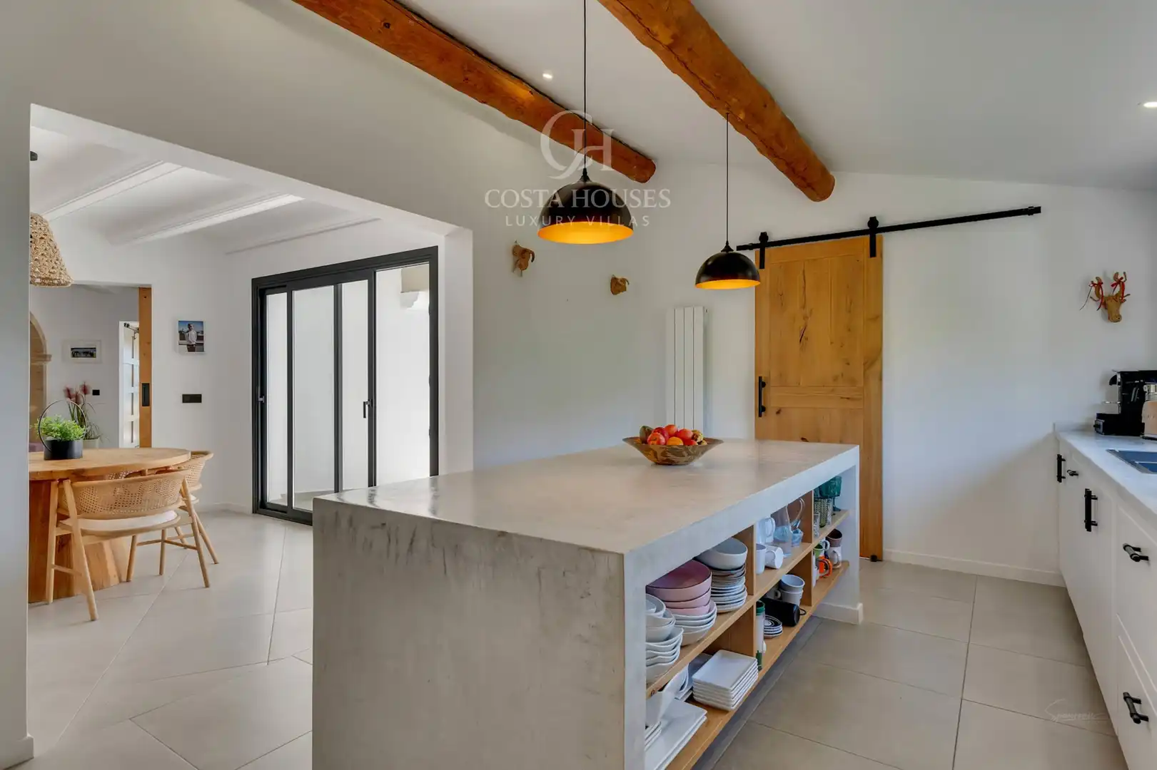 Kitchen of Houses for sale in Jávea / Xàbia  with Air Conditioner, Heating and Private garden