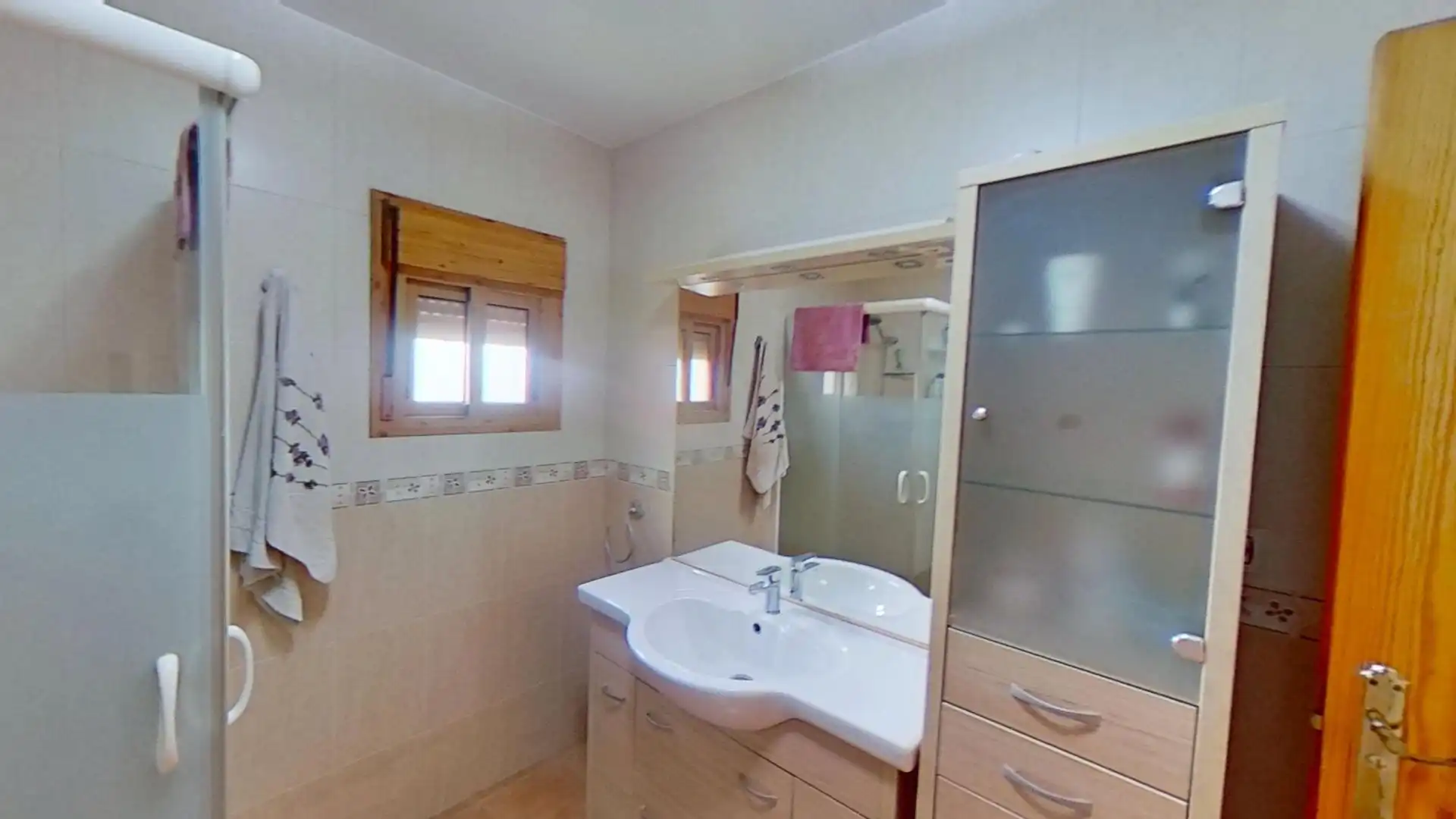 Bathroom of Country homes for sale in Agost  with Air Conditioner, Private garden and Storage room