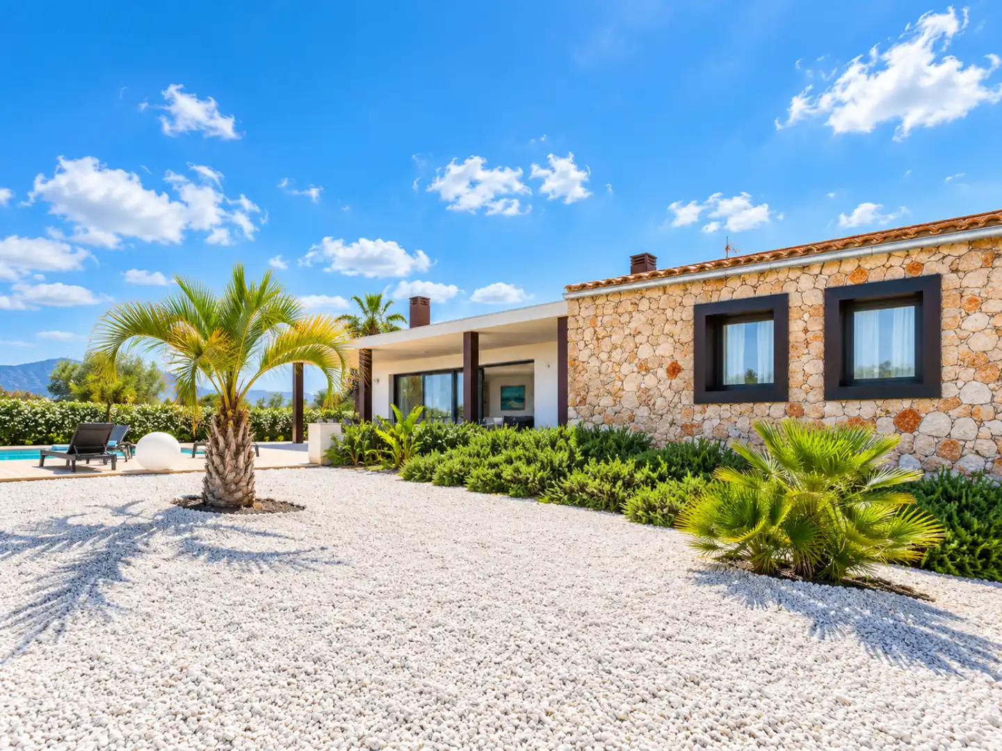 Vista exterior de Casa o chalet en venta en Sa Pobla con Calefacción, Jardín privado y Terraza