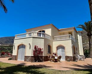 Exterior view of House or chalet for sale in Santiago del Teide  with Private garden, Terrace and Balcony