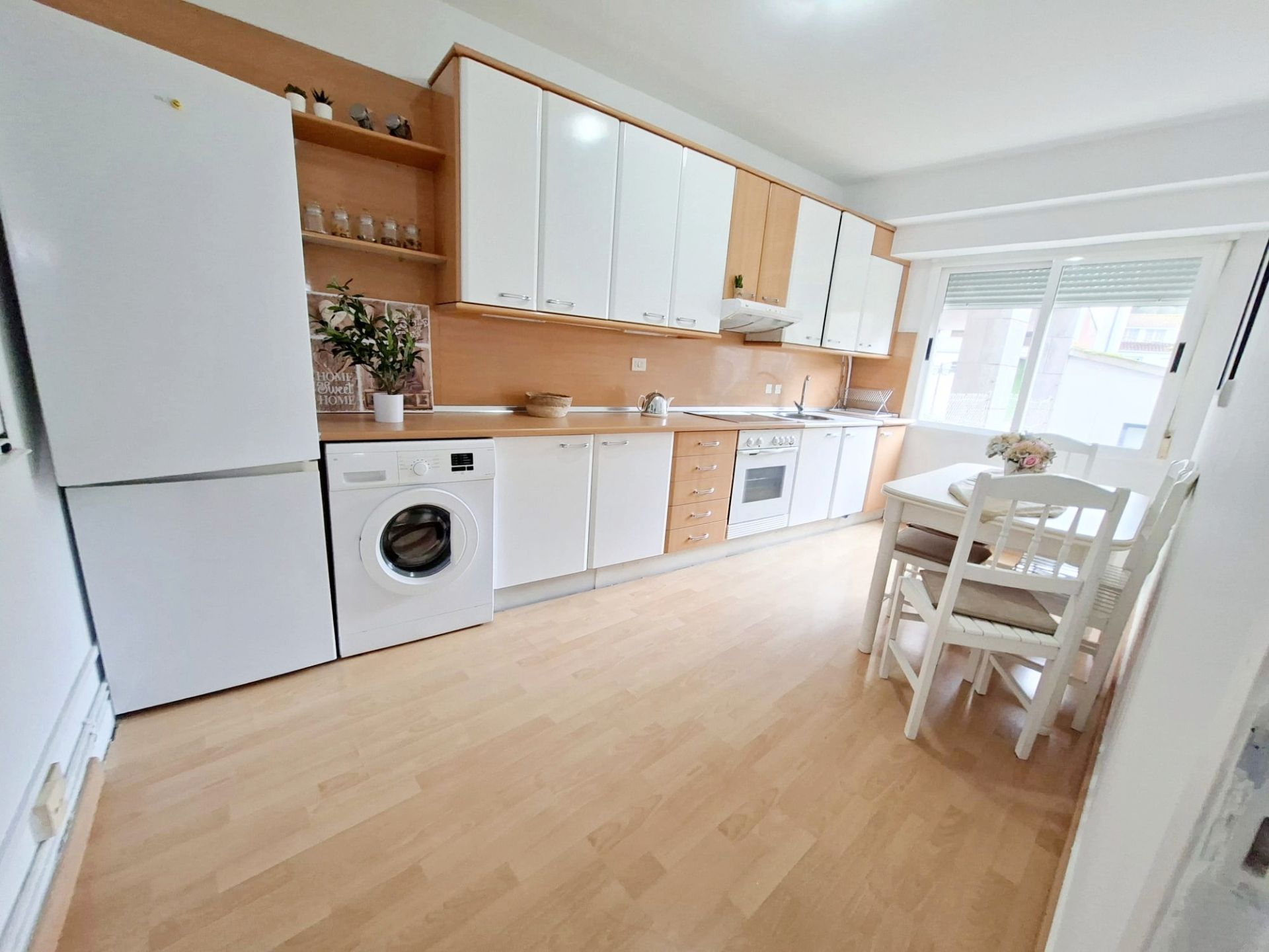 Kitchen of Flat for sale in Ribeira  with Furnished, Oven and Washing machine