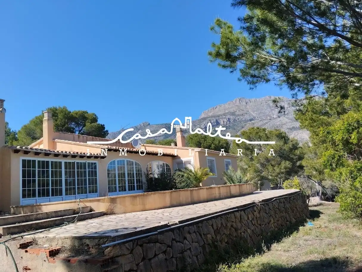 Exterior view of Country homes for sale in Altea  with Air Conditioner, Private garden and Terrace