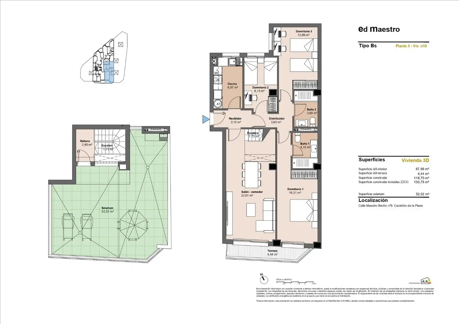 Piso con terraza en venta en Sur, imagen 7
