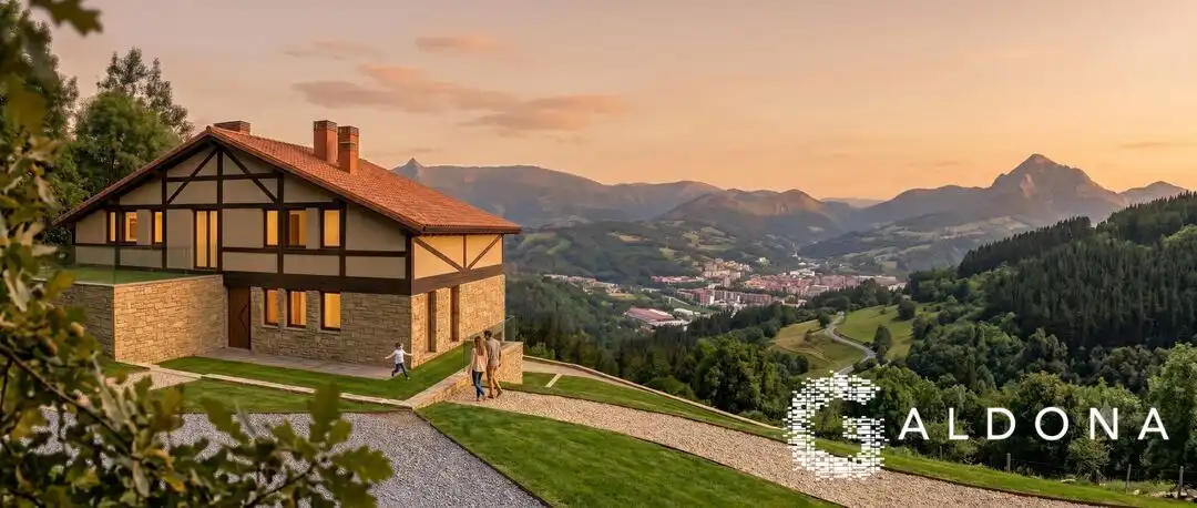 Vista exterior de Finca rústica en venta en Beasain con Jardín privado