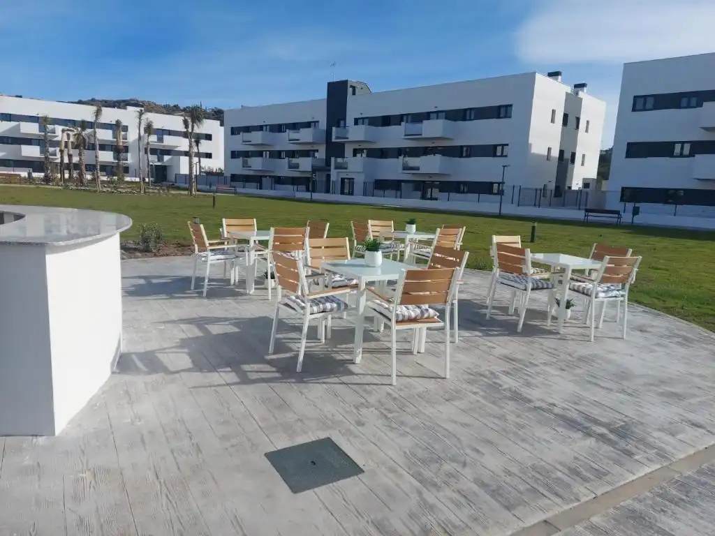 Terrace of Flat for rent in Vélez-Málaga  with Air Conditioner, Private garden and Furnished
