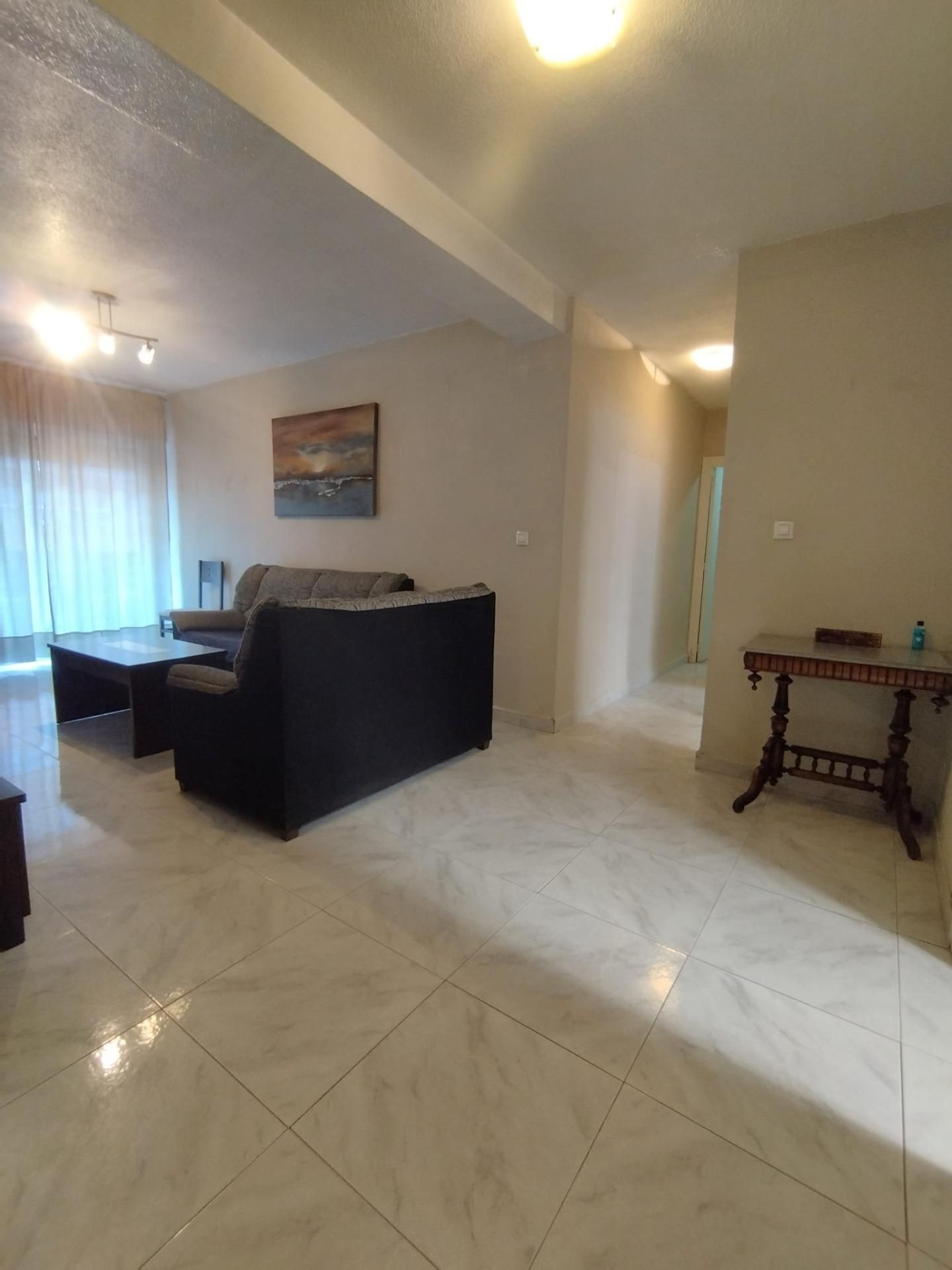 Sala d'estar de Pis de lloguer en  Murcia Capital amb Balcó