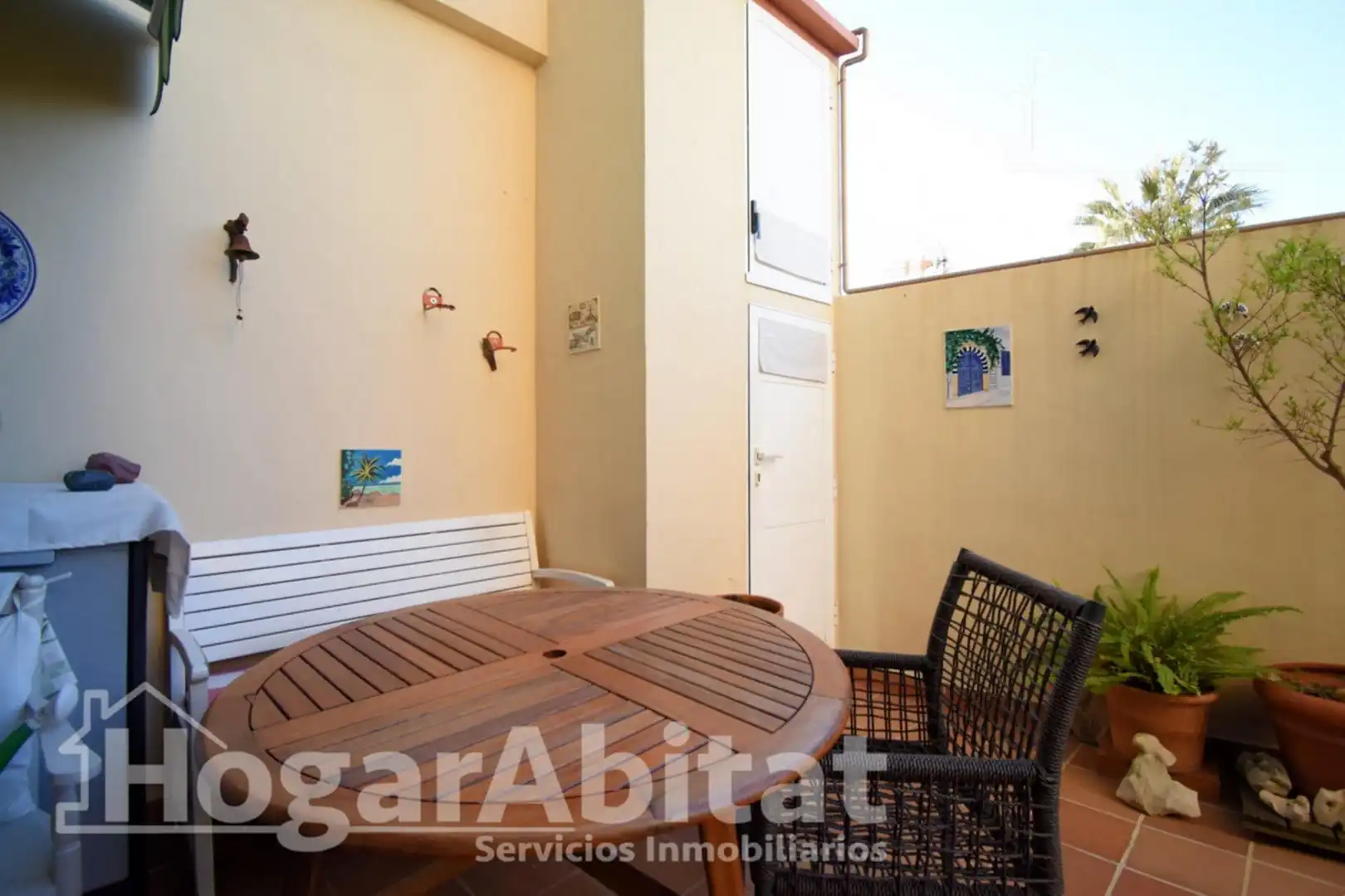 Garden of Flat for sale in Dénia  with Air Conditioner, Heating and Terrace