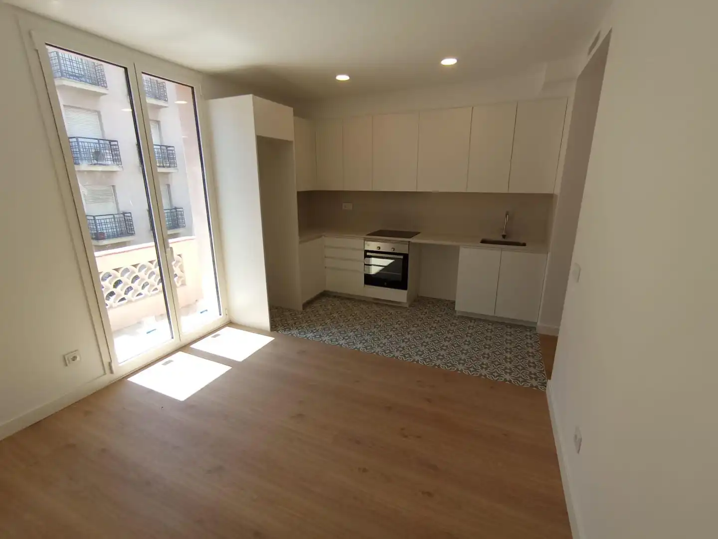 Kitchen of Flat for rent in Mataró  with Air Conditioner and Balcony