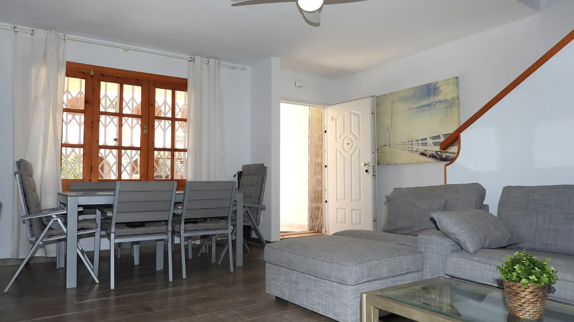 Sala de estar de Casa o chalet en venta en La Manga del Mar Menor con Calefacción, Terraza y Amueblado