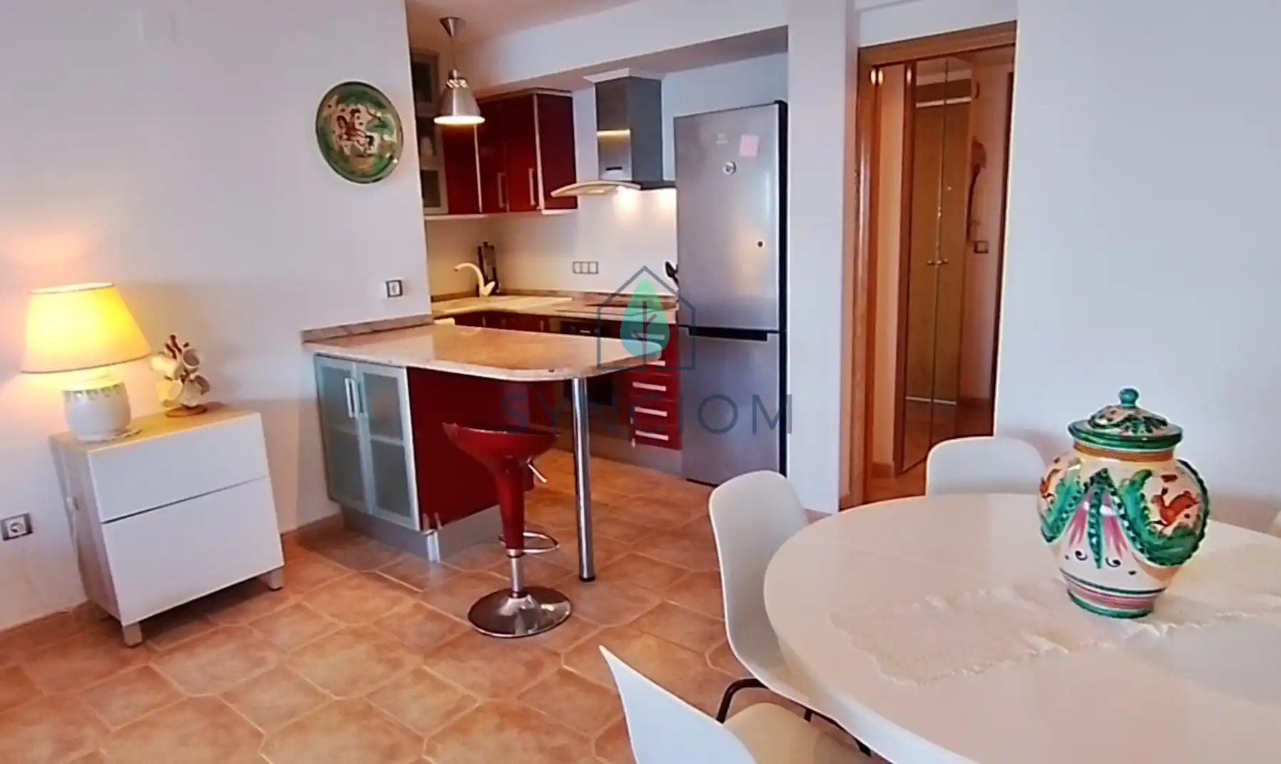 Cocina de Piso en venta en Sueca con Calefacción, Terraza y Trastero