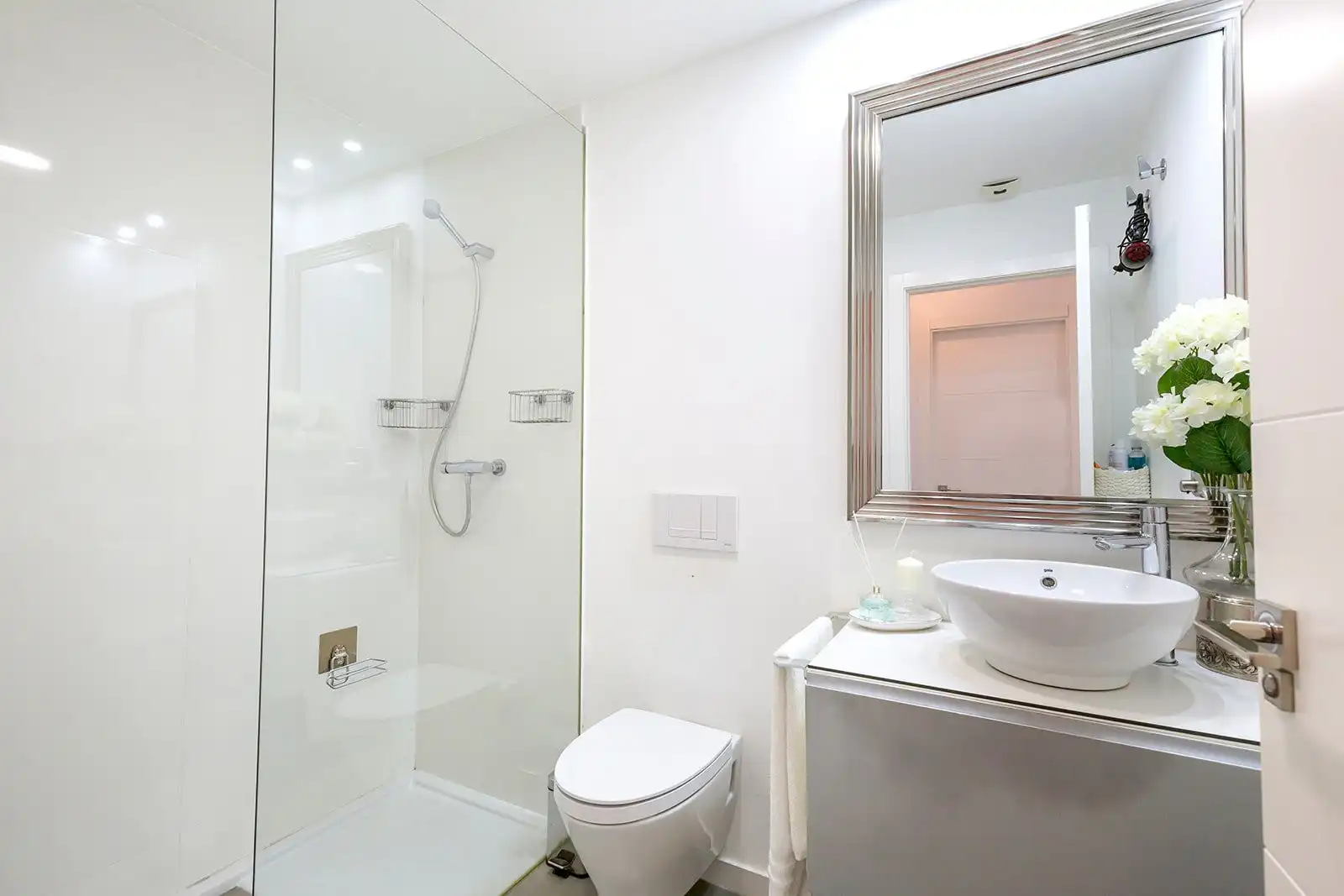 Baño de Apartamento en venta en Pilar de la Horadada con Amueblado
