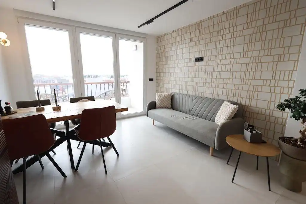 Sala d'estar de Apartament en venda en Pilar de la Horadada amb Moblat