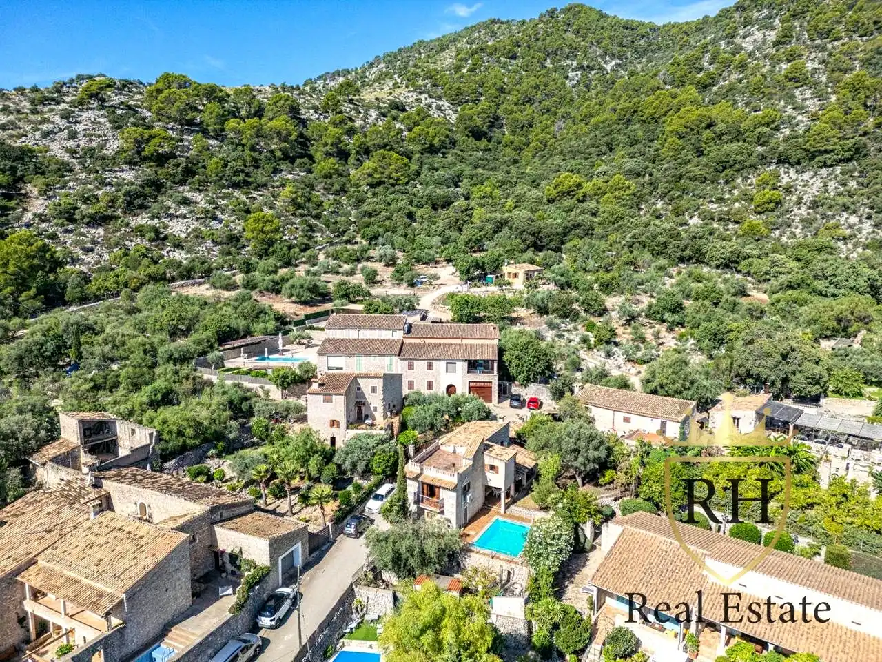 Vista exterior de Casa o chalet en venta en Selva con Aire acondicionado, Jardín privado y Terraza