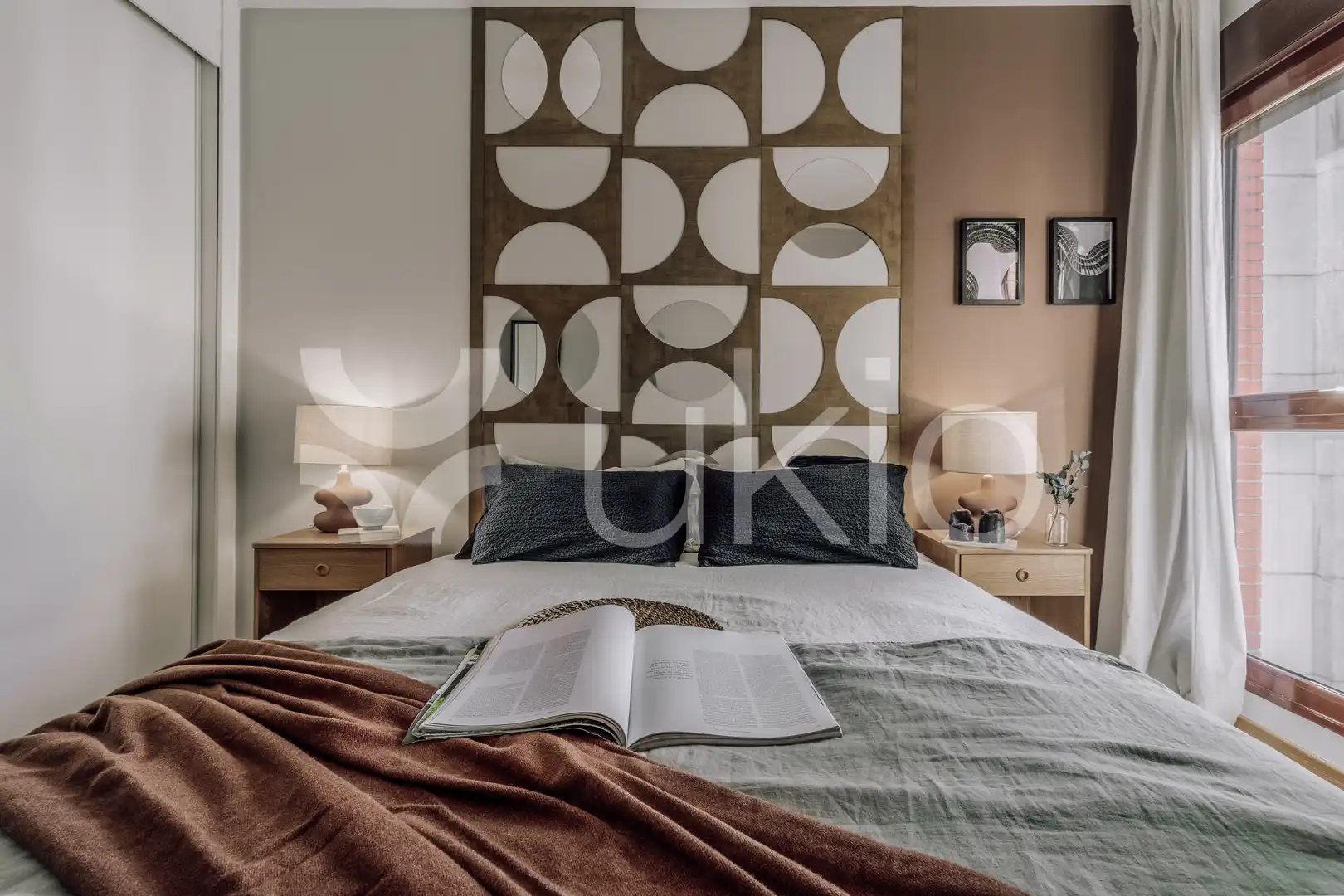 Bedroom of Apartments for rent in Madrid  with Air Conditioner, Heating and Furnished