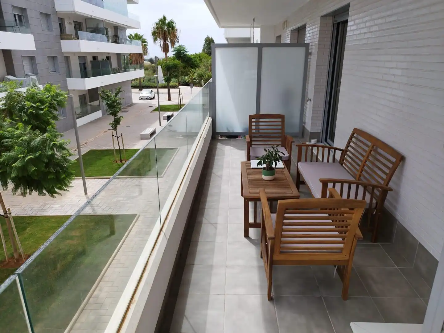 Terrace of Apartments for rent in Marbella  with Air Conditioner, Heating and Terrace