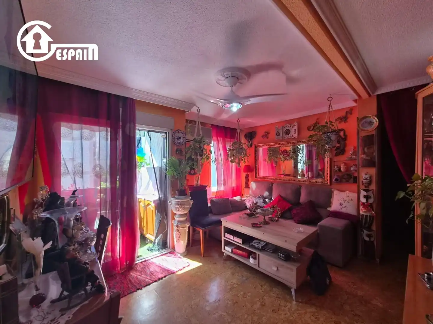 Sala de estar de Piso en venta en Móstoles con Aire acondicionado, Calefacción y Terraza