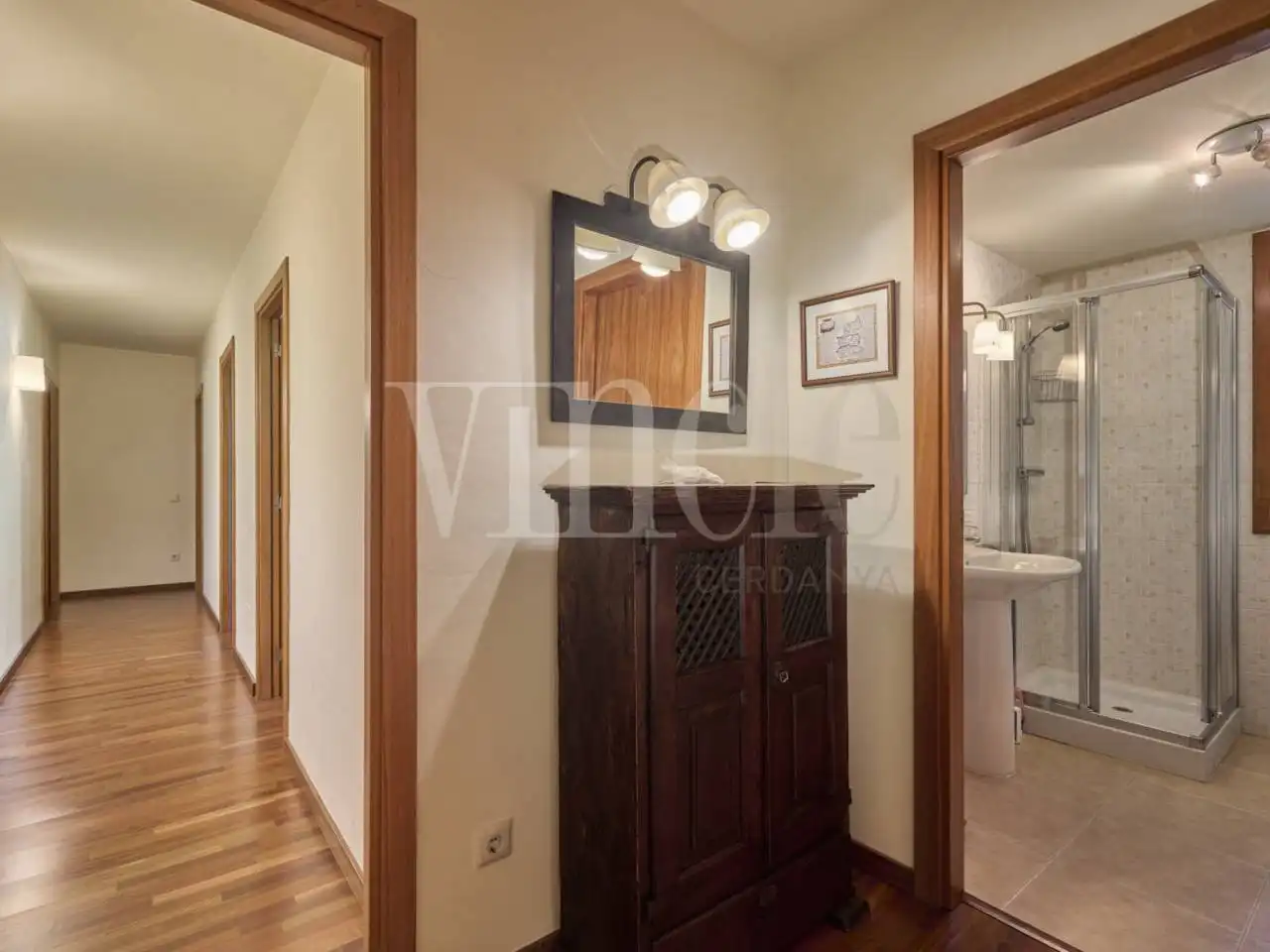 Schlafzimmer von Wohnung zum Verkauf in Llívia mit Heizung, Privatgarten und Parkett