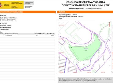 Terreno rustico in vendita a Aigua de la Baells