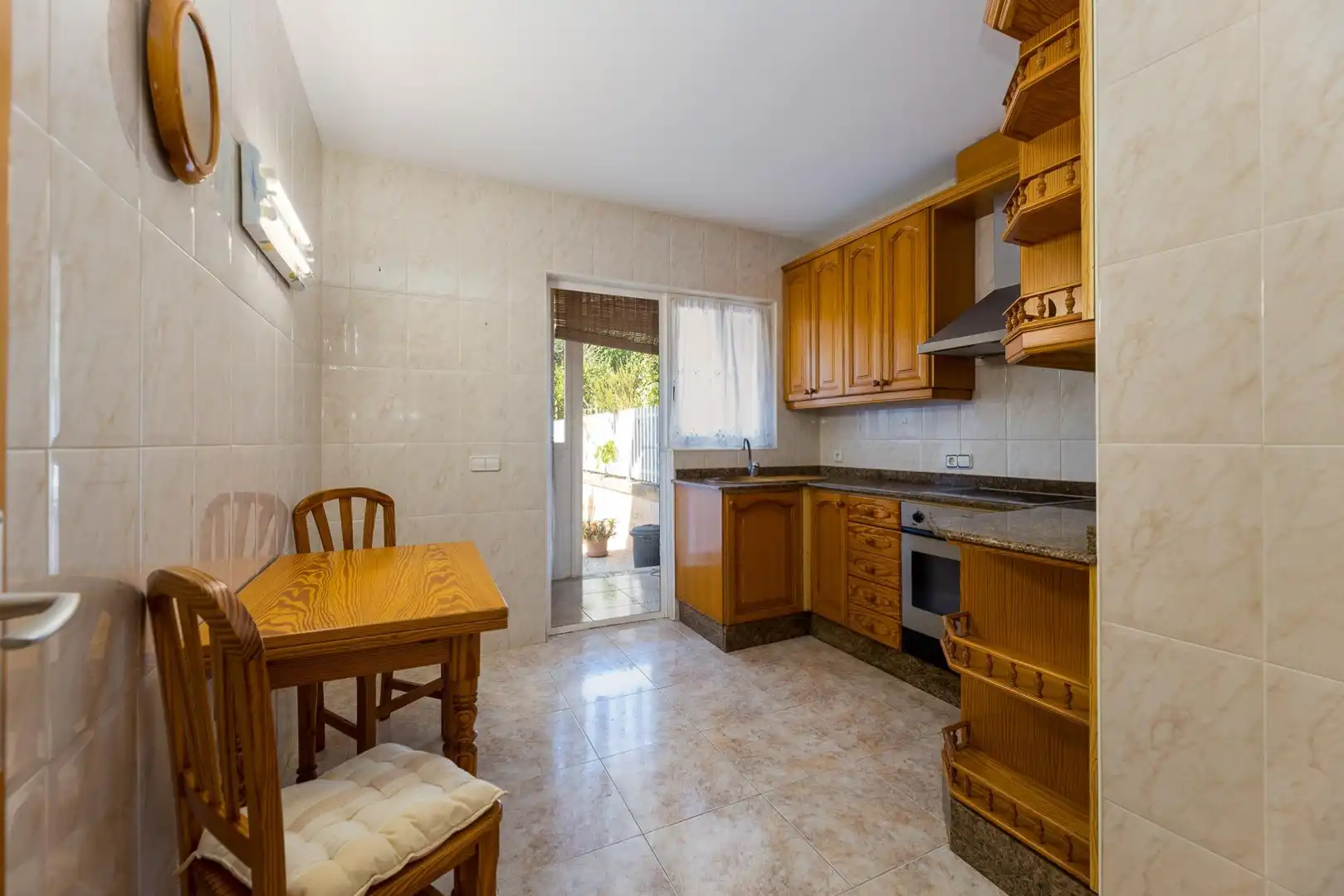 Cocina de Planta baja en venta en  Palma de Mallorca con Jardín privado, Terraza y Piscina comunitaria