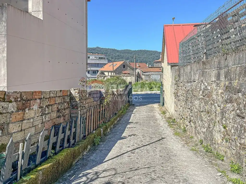 Exterior view of Houses for sale in Cangas   with Private garden, Parquet flooring and Terrace