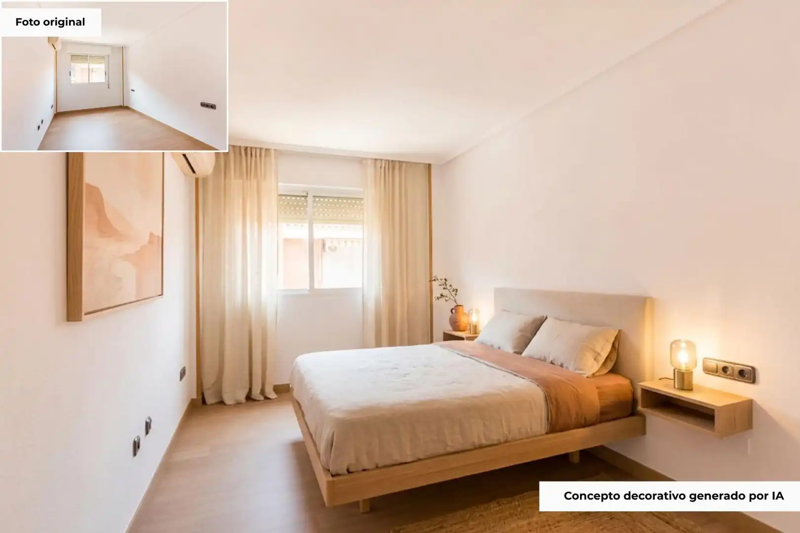 Schlafzimmer von Wohnung zum Verkauf in Santomera mit Klimaanlage, Heizung und Terrasse