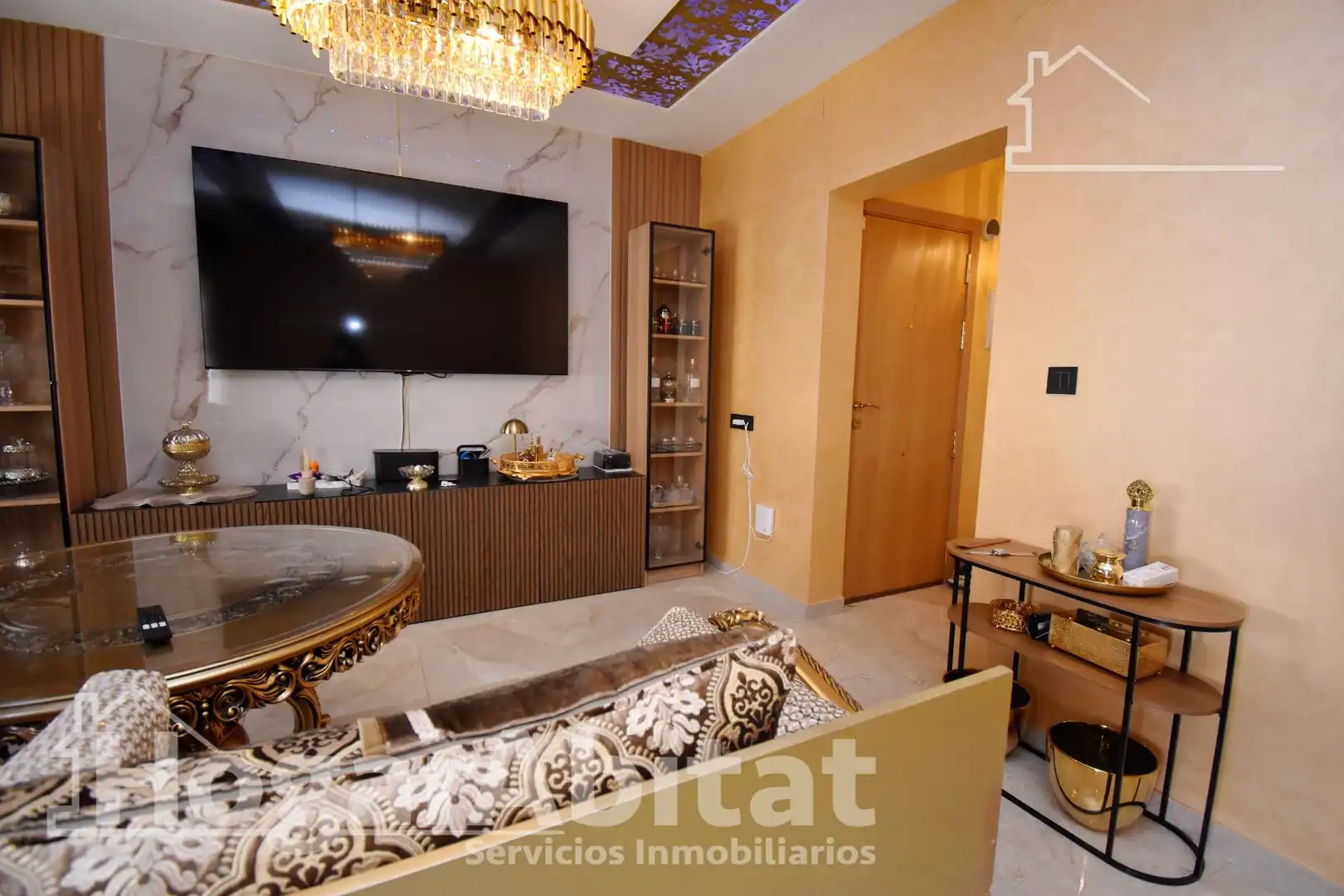 Sala de estar de Piso en venta en Vila-real con Aire acondicionado y Balcón