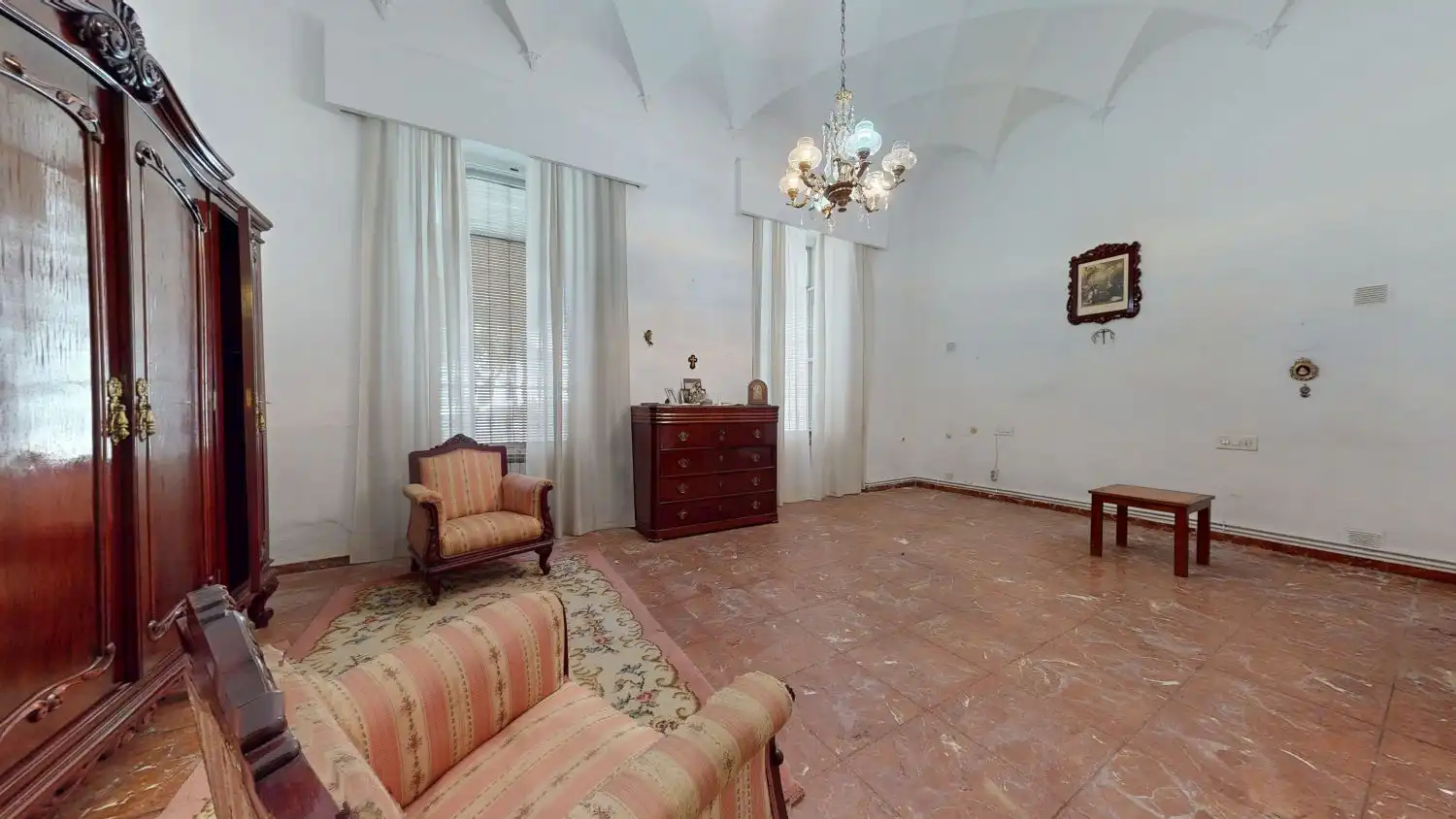 Sala de estar de Casa o chalet en venta en Villafranca de los Barros con Aire acondicionado