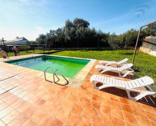 Swimming pool of House or chalet for sale in Hornachuelos  with Air Conditioner, Heating and Private garden