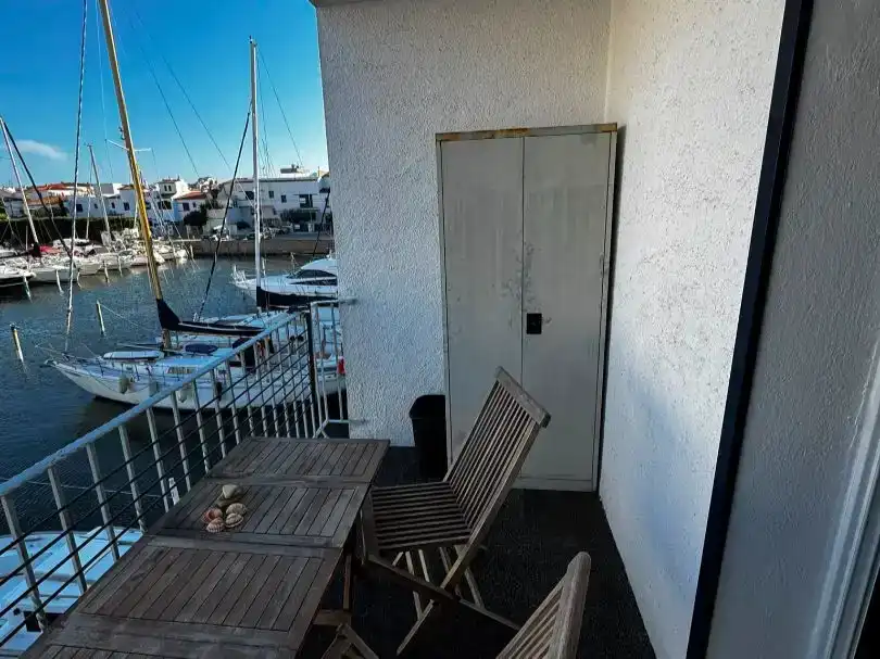 Terrassa de Casa adosada en venda en Empuriabrava amb Aire condicionat i Balcó