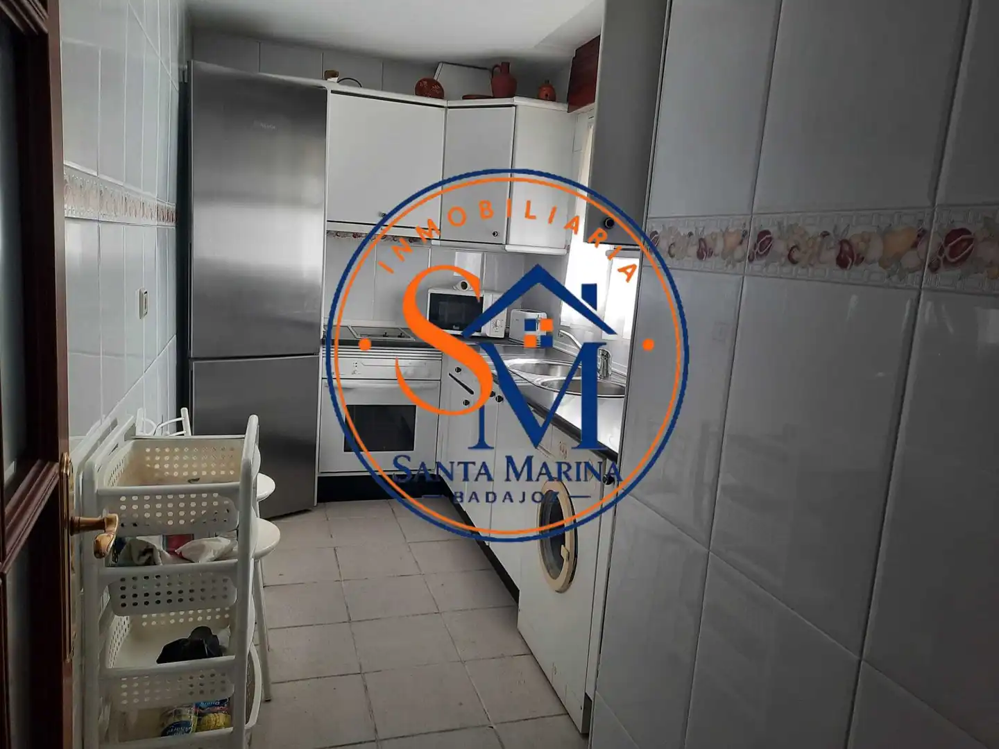 Cocina de Apartamento de alquiler en Badajoz con Amueblado y Balcón