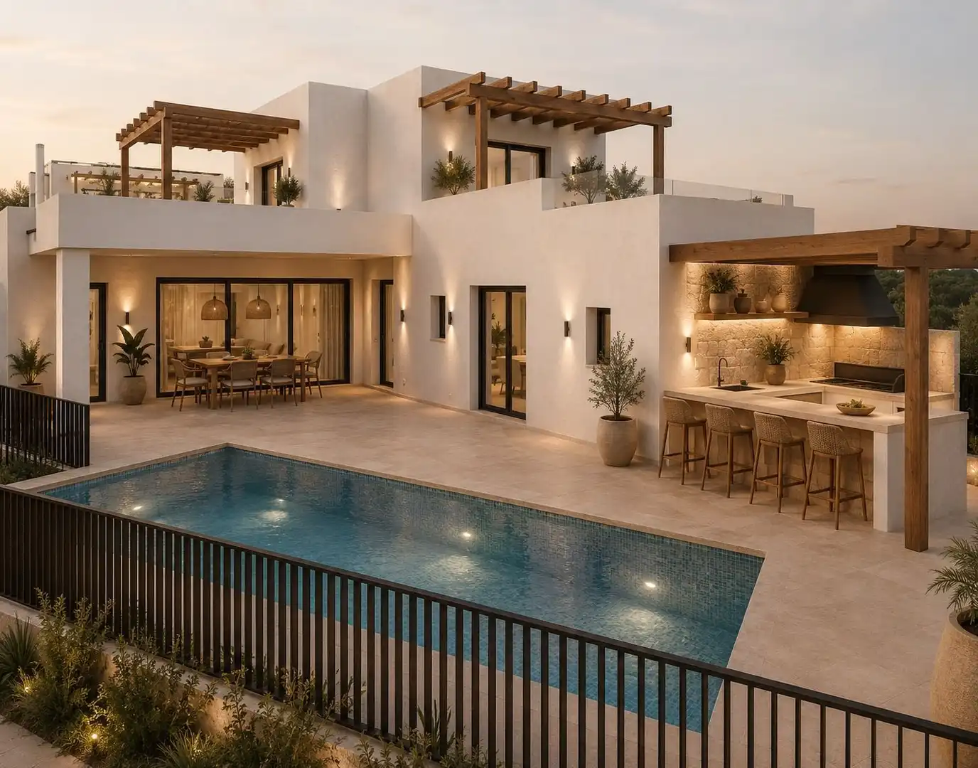 Casa con piscina en venta en Portichol - Balcón al Mar, imagen 4