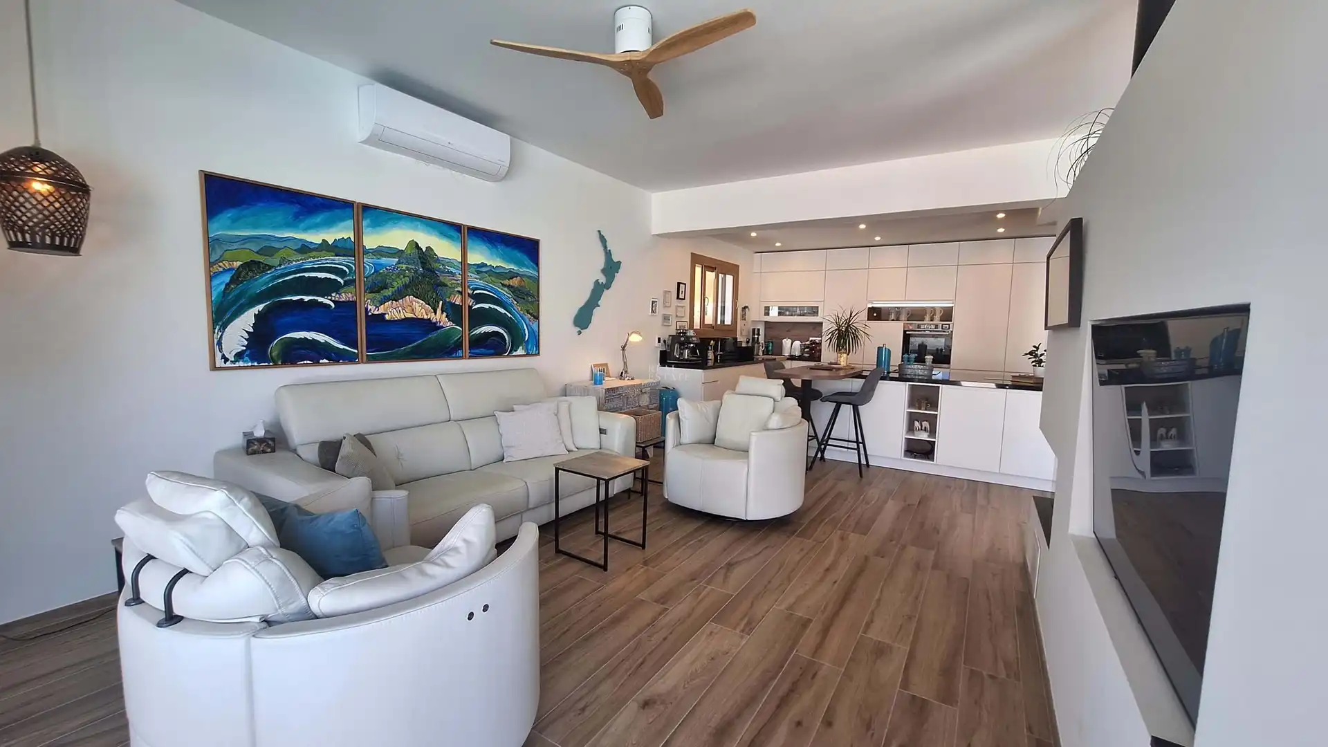 Sala d'estar de Casa o xalet en venda en Jávea / Xàbia amb Aire condicionat, Terrassa i Traster
