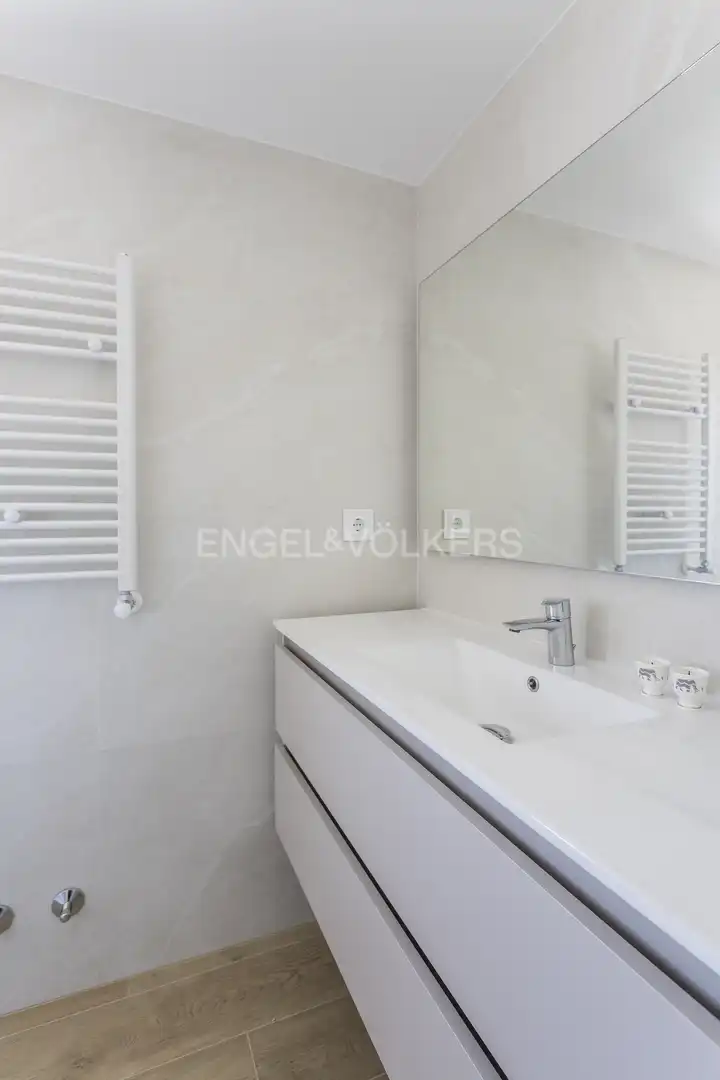 Badezimmer von Dachboden zur Miete in Madrid mit Klimaanlage, Heizung und Terrasse
