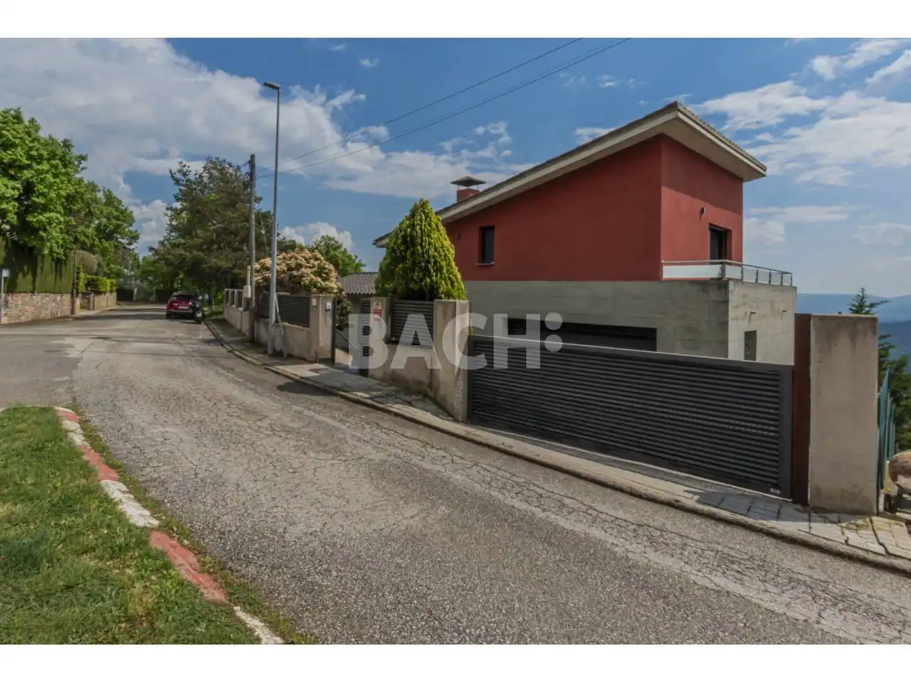 Vista exterior de Casa o chalet en venta en Gurb con Calefacción, Jardín privado y Terraza