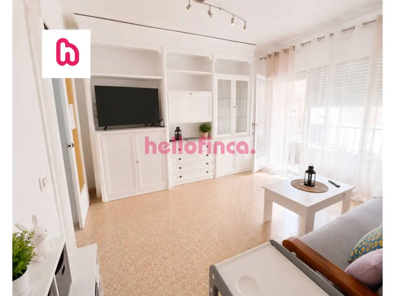 Sala de estar de Piso en venta en Puig-reig con Terraza, Trastero y Amueblado