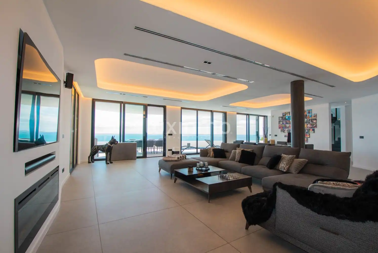 Living room of Houses for sale in Jávea / Xàbia  with Air Conditioner, Heating and Private garden