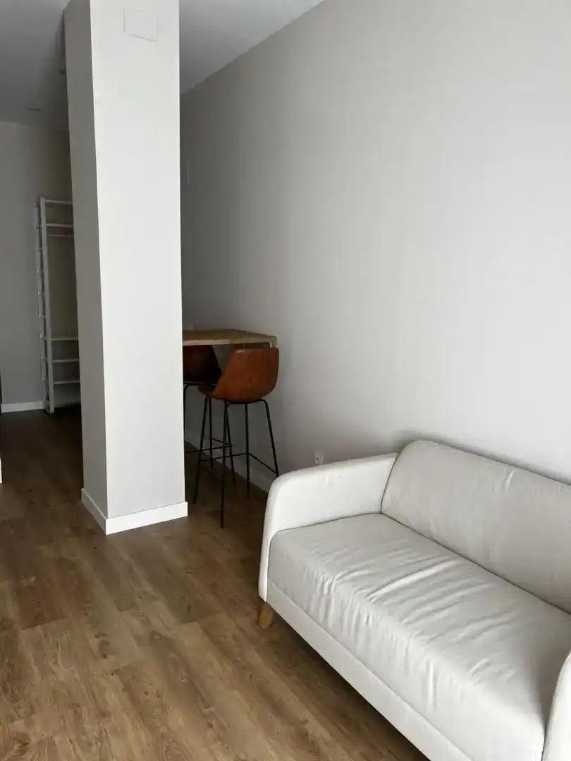 Sala de estar de Estudio en venta en Salamanca con Aire acondicionado, Amueblado y Lavadora