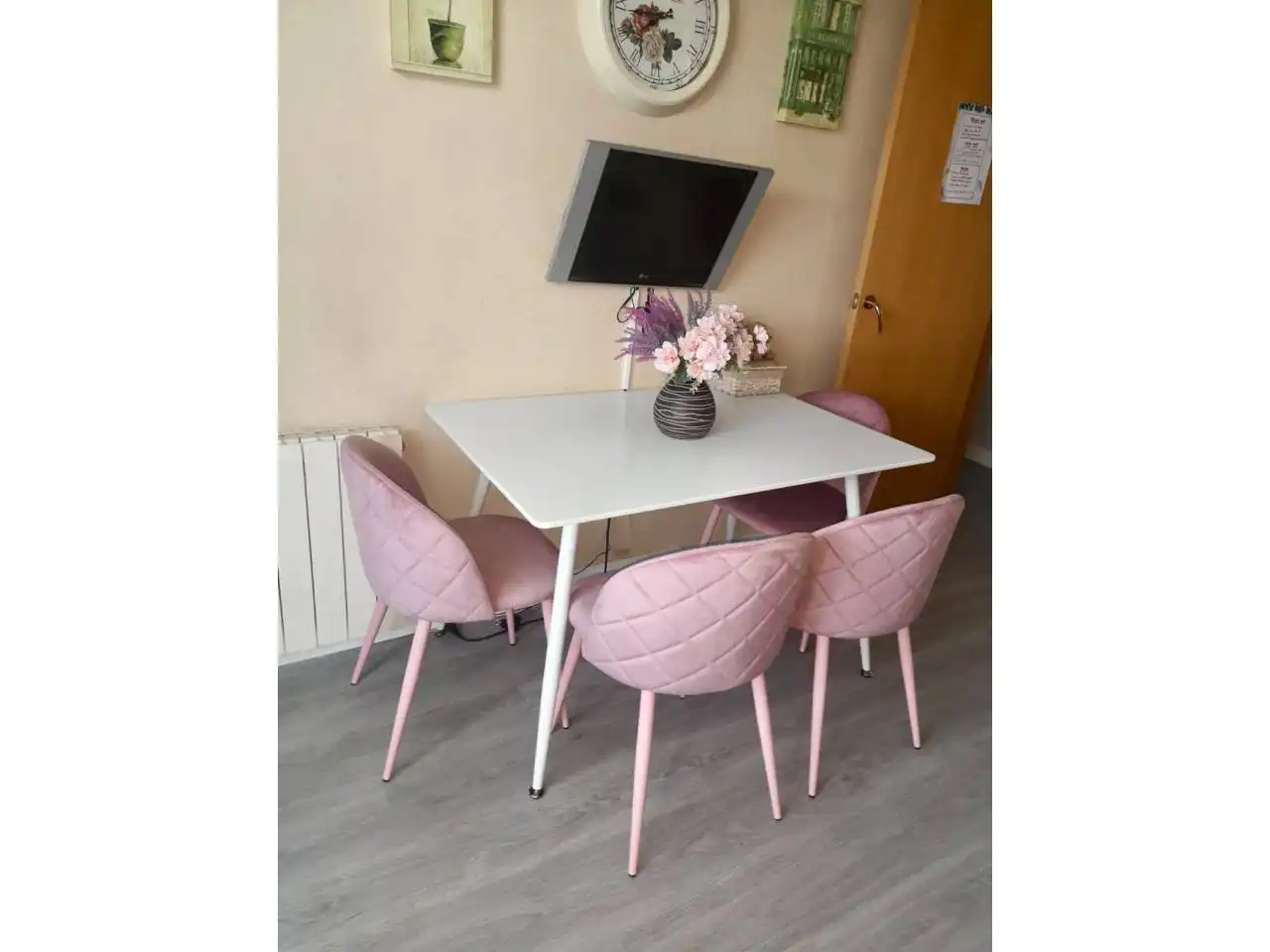 Comedor de Casa o chalet en venta en Vallromanes con Jardín privado, Parquet y Piscina comunitaria